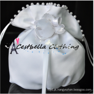 Moda Senhora Cetim Rhinestone Bridesmaid Handbag na cerimônia de casamento Embreagem Bolsa pequena